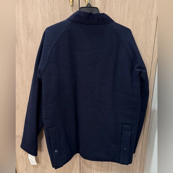 NWTs Barbour Wool Bedale Jacket. Navy. Large - Picture 2 of 12